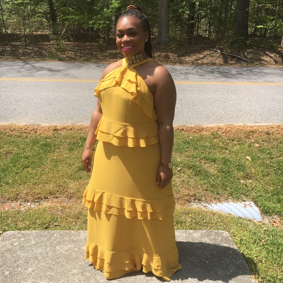 Beyonce Yellow Dress